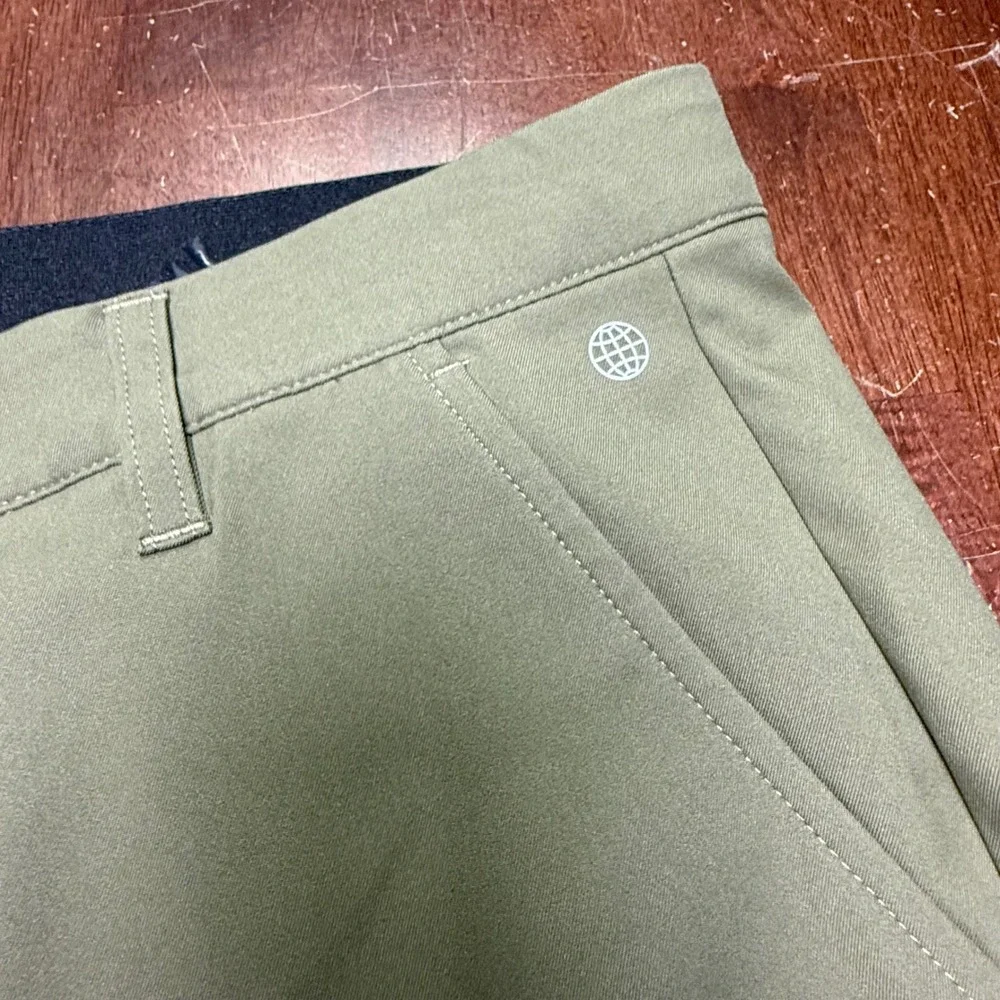 Adidas Golf Pants Mens 34x34 Olive Green Ultimate365 Performance HR9050